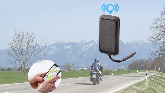 GPS tracker til motorsykkel