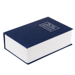 Skjult oppbevaring i bok