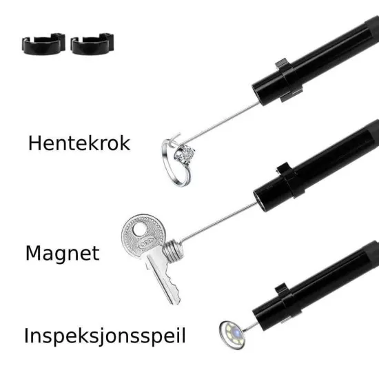 Inspeksjonskamera med 4,3" skjerm
