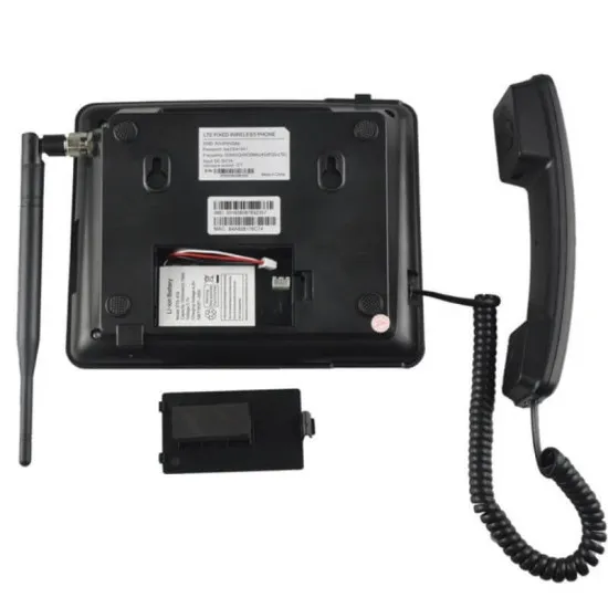 4G bordtelefon med opptak av telefonsamtale