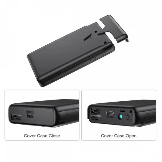 4K Spionkamera i Powerbank
