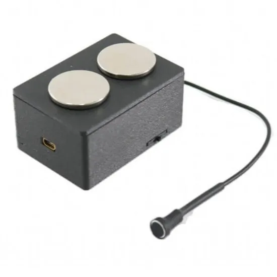 Avlytter med sporing og lydopptak