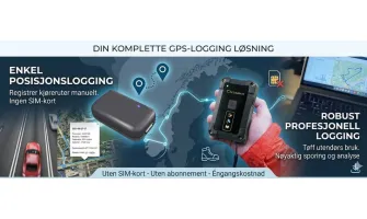 GPS tracker uten abonnement: Guide til GPS-loggere uten SIM-kort