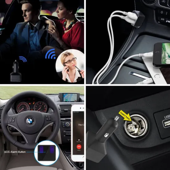 Skjult GPS tracker i billader