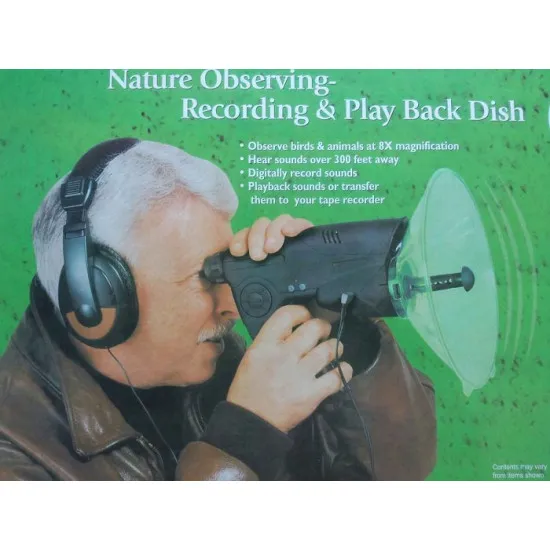 Parabolmikrofon - Avstandsavlytter