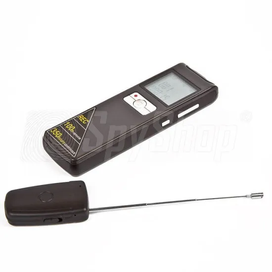 Profesjonell lydopptaker med trådløs romavlytting