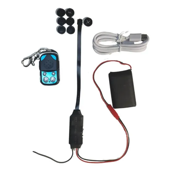 Minikamera for skjult innbygging