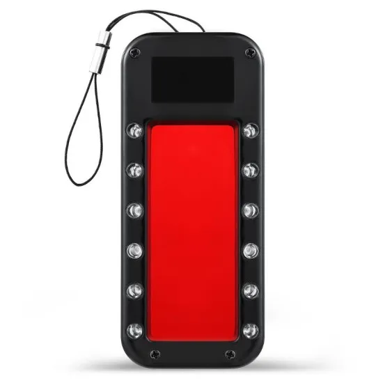 Kamera detektor med infrarøde LED-lys for å finne skjulte kameraer