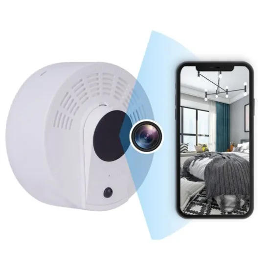 Skjult kamera i røykvarsler