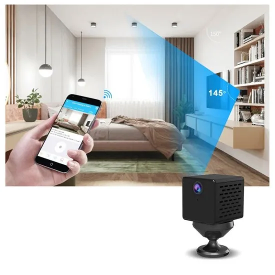 Minikamera med WiFi og nattsyn