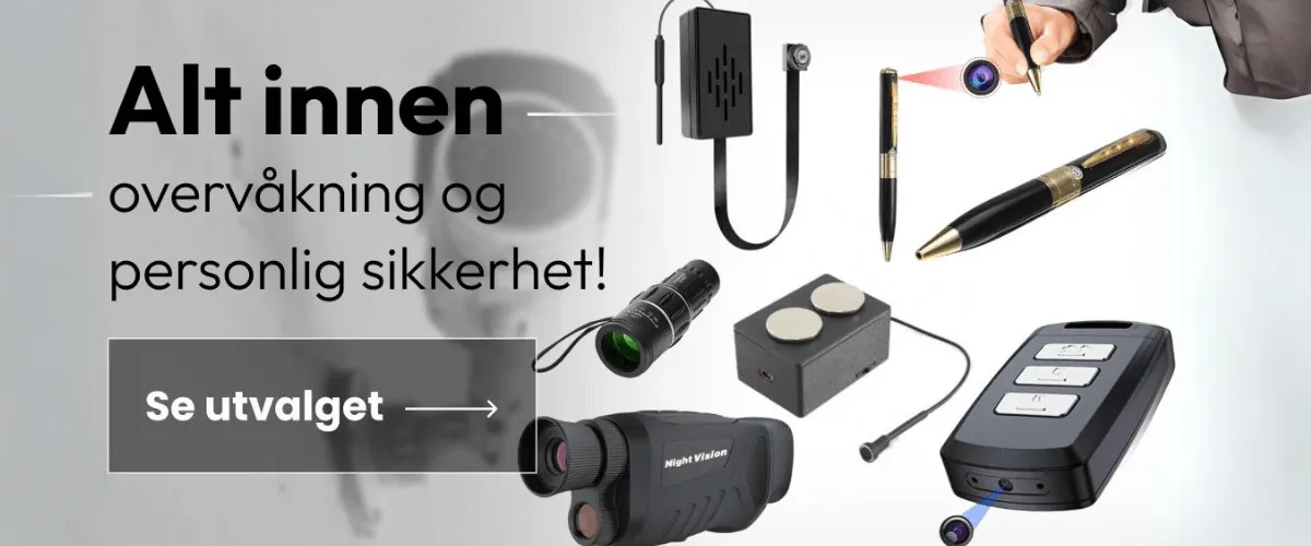 Produkter innen overvåkning og avlytting