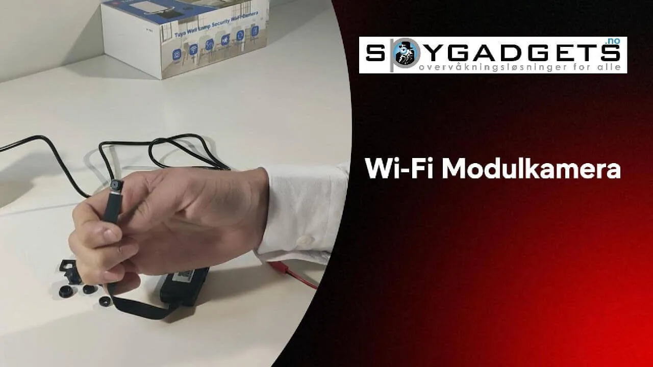 thumbnail for youtube videoen til produktpresentasjon på WiFi kameramodul