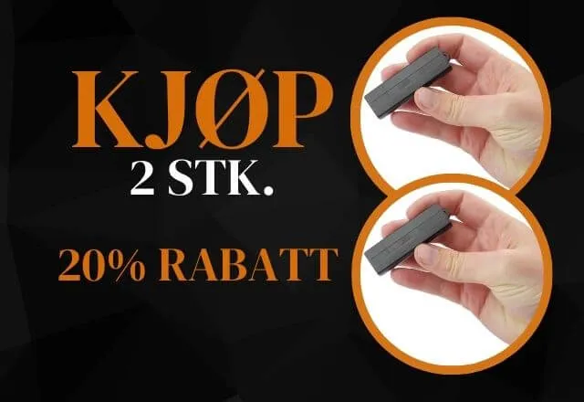 20% rabatt ved kjøp av 2 stk. Esonic MQ-U350