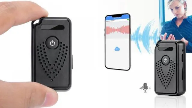 Mini WiFi avlytter og lydopptaker