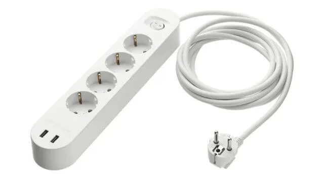 WiFi-avlytter og lydopptaker i forlengelseskabel